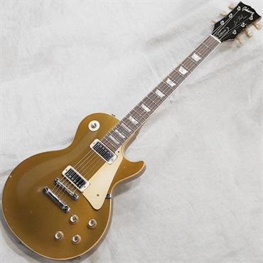 Gibson Les Paul Deluxe '69 1 piece Mahogany Back Gold Top