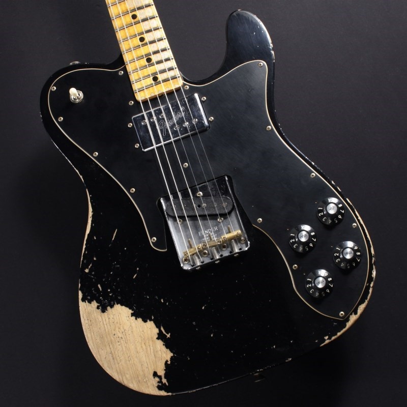 Fender Custom Shop Limited Edition 70s Telecaster Custom Heavy Relic (Aged  Black) #CZ571322 ｜イケベ楽器店オンラインストア