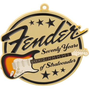 Fender USA STRATOCASTER 70TH ANNIVERSARY LIMITED EDITION ORNAMENT 2024 (#9124761606)