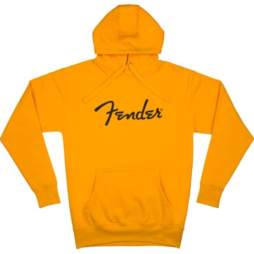 Fender USA FENDER SPAGHETTI LOGO HOODIE BUTTERSOTCH BLONDE (M size)(#9113101406)