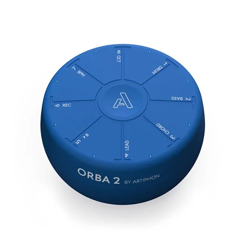 Artiphon 【新楽器応援セール】 Orba 2 Blue (アーティフォン) (オルバ2) (ガジェット)