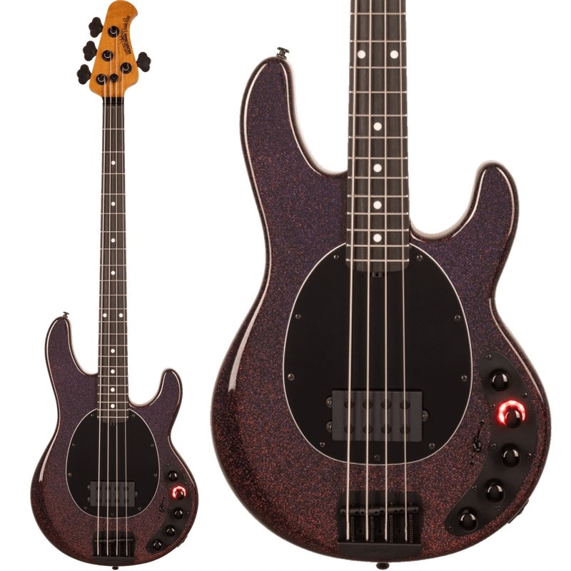 MUSICMAN DarkRay 4 (Dark Rainbow/Ebony) 【amPlug 3 Tone Hammerプレゼントキャンペーン】