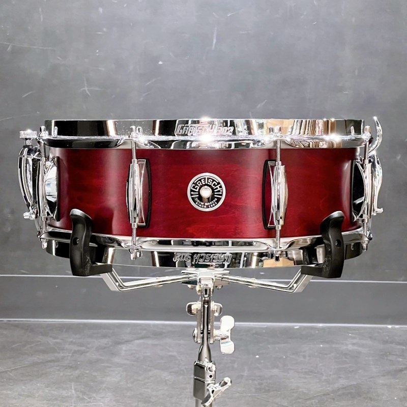 GRETSCH GBSL-0514S8CL CRO [Brooklyn Snare Drum 14×5 - Satin Cherry Red]