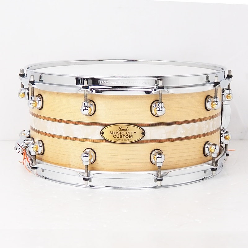 Pearl 【USED】MCCM1465S/C #1001 [Music City Custom USA Solid Shell Snare Drums，Maple 14×6.5]