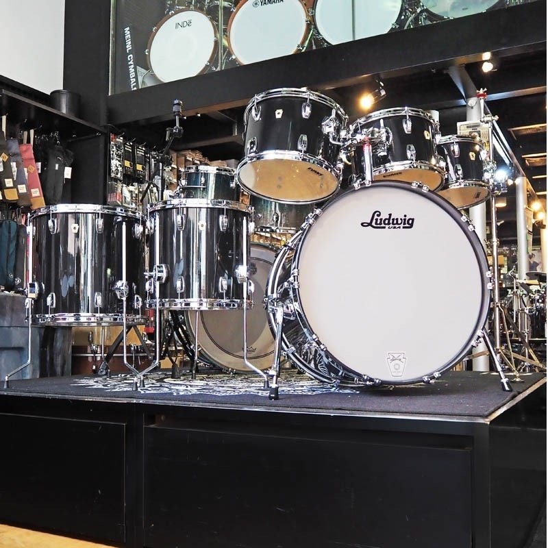 Classic Maple 6pc Set -Sable Classic Coat- [Ludwig Roadshow Carter McLean Drum Clinic使用品/22BD・10TT・12TT・13TT・14FT・16FT]【店頭展示特価品】の商品画像