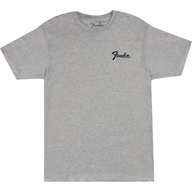 Fender USA FENDER(R) TRANSITION LOGO TEE ATHLETIC GRAY (L size)(#9192500506)