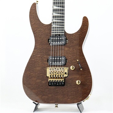 Jackson MJ Series Dinky DK Burl Mahogany (Dark Mocha/Ebony)