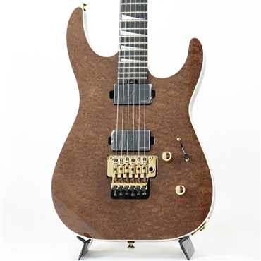 Jackson MJ Series Dinky DK FF Burl Mahogany (Dark Mocha/Ebony)