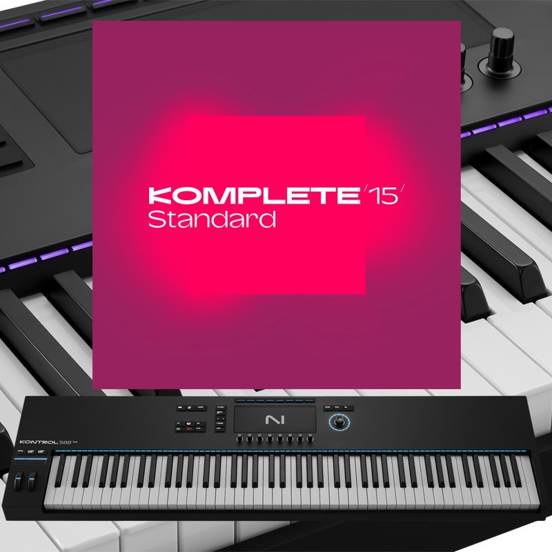 Native Instruments 【新生活応援セール】KONTROL S88 MK3 + Komplete 15 Standard (ネイティブインスツルメンツ)(コンプリート15)(MIDIコントローラー)【限定セット】※沖縄、離島は送料別途（税込11，000円～）発生