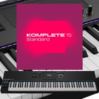 【新生活応援セール】KONTROL S88 MK3 + Komplete 15 Standard (ネイティブインスツルメンツ)(コンプリート15)(MIDIコントローラー)【限定セット】※沖縄、離島は送料別途（税込11，000円～）発生