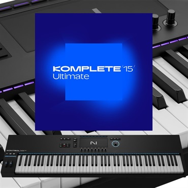 Native Instruments 【新生活応援セール】KONTROL S88 MK3 + Komplete 15 ULTIMATE (ネイティブインスツルメンツ)(コンプリート15)(MIDIコントローラー)【限定セット】※沖縄、離島は送料別途（税込11，000円～）発生