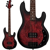 Ray34PB (Dark Scarlet Burst Satin)