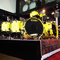 【LIMITED EDITION】Lars Ulrich 40th Anniversary Signature Drum Kit-Exclusive Yellow Finish-[LU62GBS]
