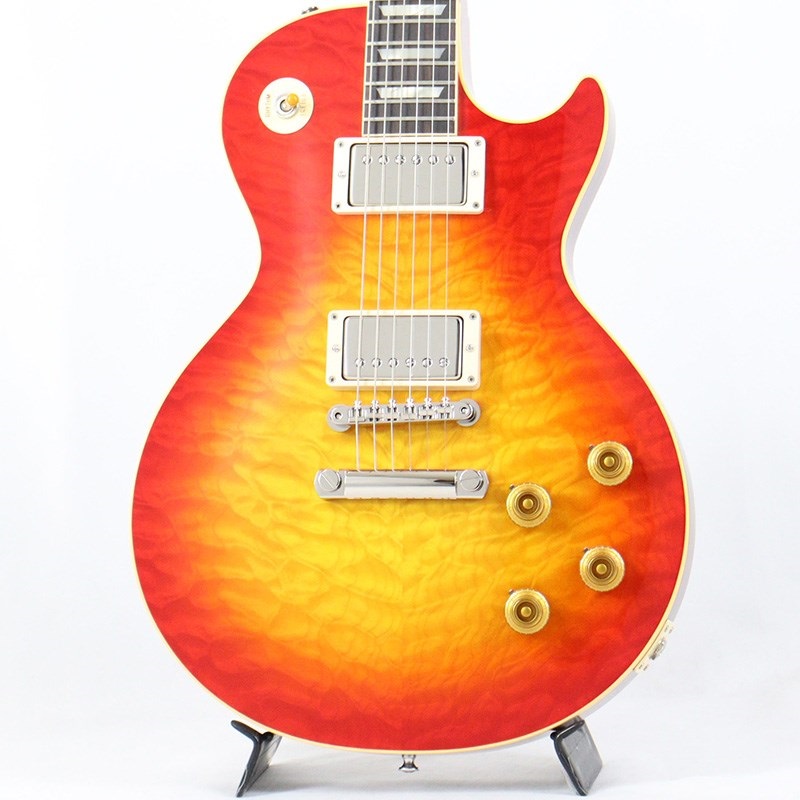 1959 Les Paul Standard Reissue 7A Quilt Top Gloss No Pickguard (Vintage Cherry Sunburst) 【Weight≒3.96kg】の商品画像