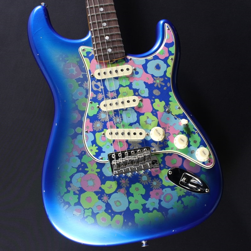 F24 LTD 1968 Blue Flower Stratocaster Journeyman Relic (Blue Flower Front & Back) ＃CZ580436の商品画像