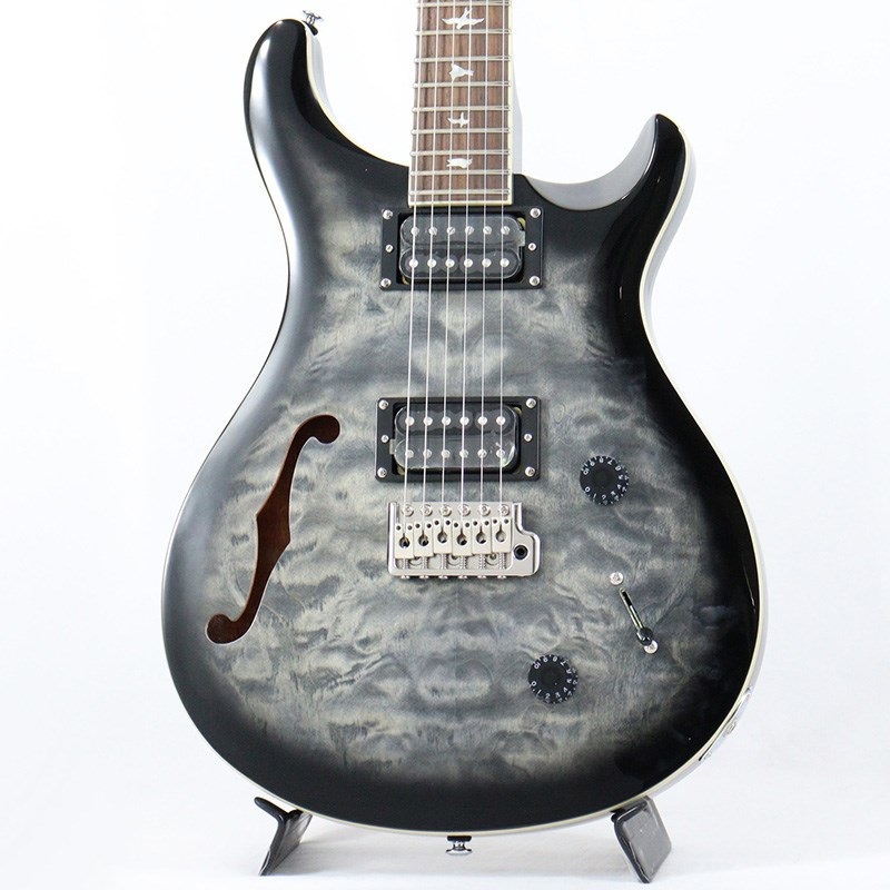 SE Custom 22 Semi-Hollow Quilt (Charcoal Burst) [SN.CTI F024517] 【特価】【2023年生産モデル】の商品画像