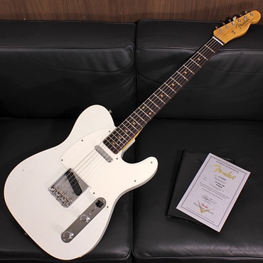 Fender Custom Shop 1959 Telecaster Journeyman Relic Aged Olympic White SN. R140246