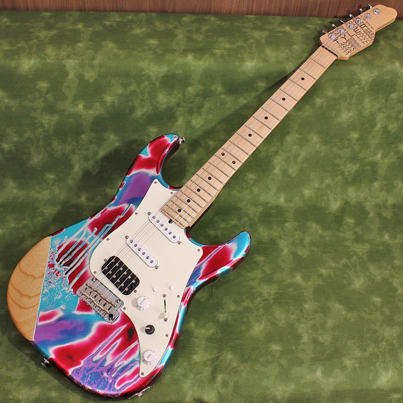 JAMES TYLER 【USED】Studio Elite HD Psychedelic Vomit Finish w/Bare Arm Ash Body SN.21237