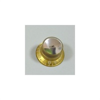 【創業50周年大決算SALE】 Selected Parts/Inch Reflector Knob Tone Gold (S top)[8246]