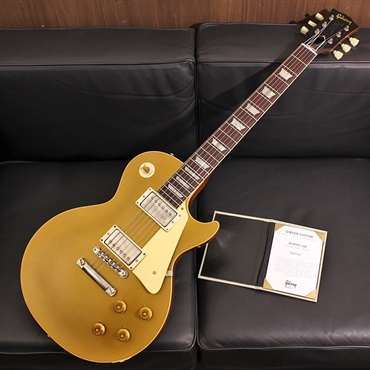 Gibson Murphy Lab 1957 Les Paul Gold Top Reissue Double Gold Ultra Light Aged SN. 742552