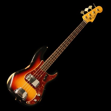 Fender Custom Shop 1964 Precision Bass (Bleached 3 Tone Sunburst / Relic)