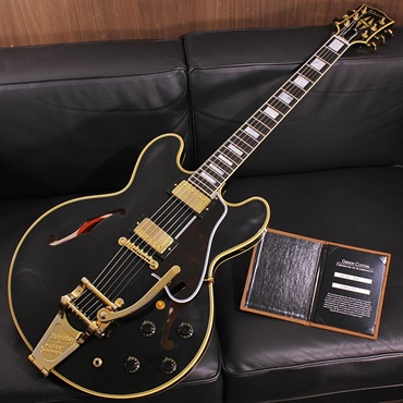 Gibson 1959 ES-355 Reissue Ebony w/Bigsby VOS SN. A940587