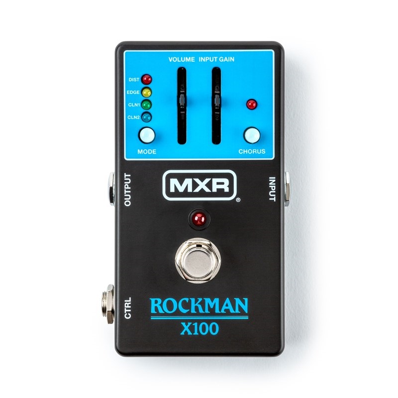 MXR 【2月2日発売予定】MX100 Rockman X100 Analog Tone Processor