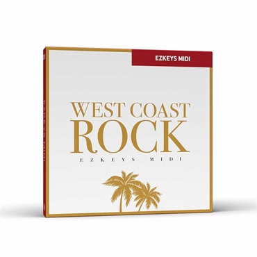 TOONTRACK KEYS MIDI - WEST COAST ROCK (トゥーントラック)(キーズミディ)(オンライン納品)(2時間以内に納品)