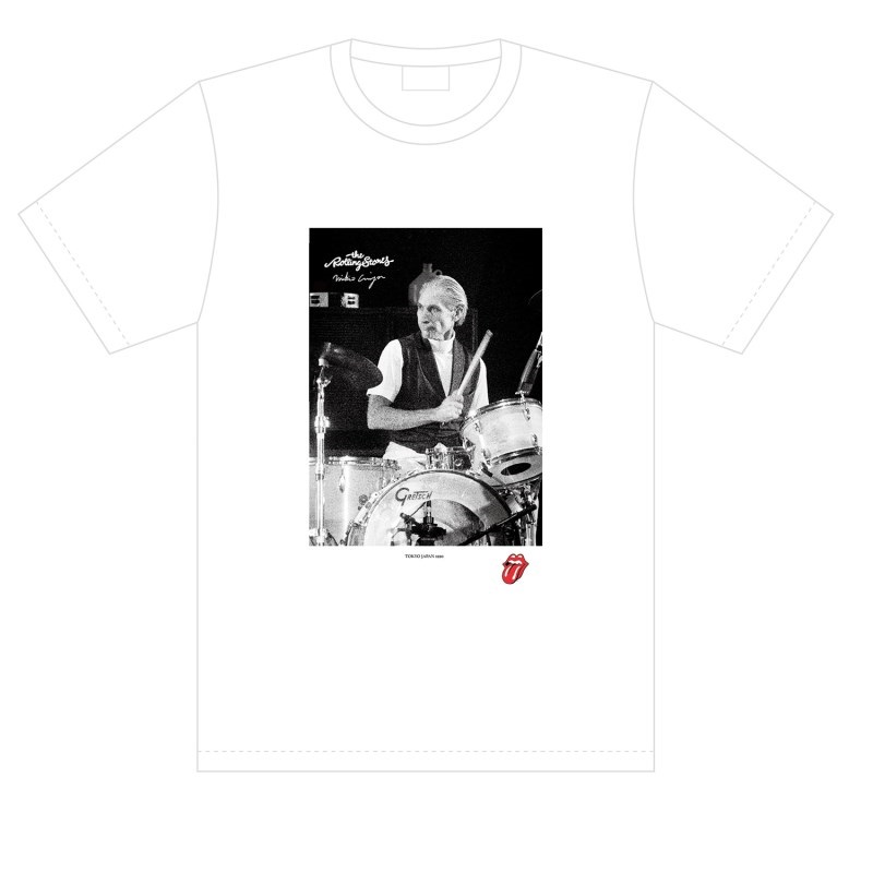 Charlie Photo by Mikio Ariga Tokyo Japan 1990 S/S Tee White-Sの商品画像