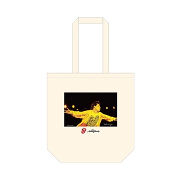 Ikebe Original Mick Photo by Mikio Ariga Tokyo Japan 1990 Tote Natural