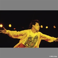 No. 08 Tokyo Japan 1990ｽﾄｰﾝｽﾞ来日35周年有賀幹夫写真展額装