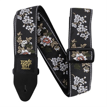 ERNIE BALL Jacquard Strap #5362 White Blossom