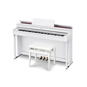 CASIO 【全国基本配送設置無料】カシオ AP-300WE ホワイトウッド調 CELVIANO 88鍵盤 ピアノタッチ(電子ピアノ)