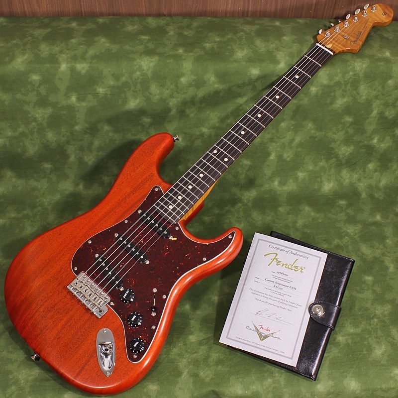 Fender Custom Shop 【USED】MBS Custom Mahogany Stratocaster Orange Slight Satin Master Built By Kyle Mcmillin SN. KM1032