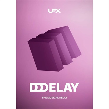 UJAM UFX DELAY (ユージャム)(ディレイ)(プラグインソフト)(オンライン納品)(2時間以内に納品)