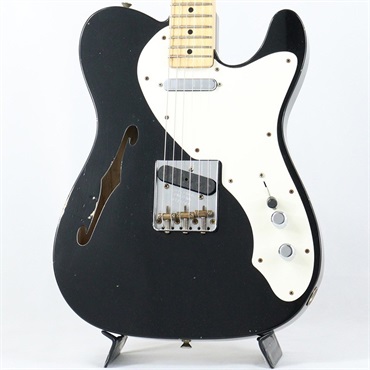 Fender Custom Shop NAMM Limited Custom Built 50s Telecaster Thinline Journeyman Relic (Aged Black) [SN.R139704] 【NAMM 2025 現地選定品】