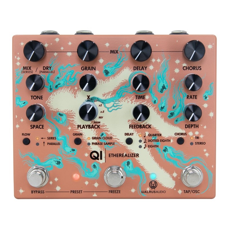 WALRUS AUDIO Qi Etherealizer #TC（Terracotta）【2月28日発売予定】