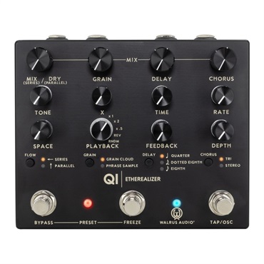 WALRUS AUDIO Qi Etherealizer #BK（Black）【2月28日発売予定】