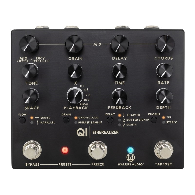 WALRUS AUDIO Qi Etherealizer #BK（Black）【2月28日発売予定】