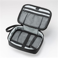 IN-AD11BK 【ガジェットポーチ（内寸18.5cm 奥行12.5cm）】(サンワサプライ)