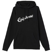 Epiphone Vintage Logo Pullover Hoodie (Black)， (Medium) [GA-EHDVLMD]