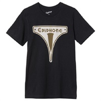 【激得GWセール】Epiphone Vintage Badge Tee (Black)， (Medium) [GA-EVBTMD]