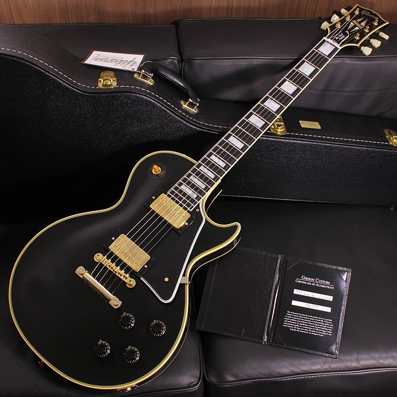 1957 Les Paul Custom Reissue 2-Pickup VOS Ebony SN. 742377【セカンドクラス特価】の商品画像