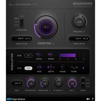 Brainworx bx_refinement V3 (プラグインアライアンス)(ブレインワークス)(ビーエックス_リファインメント V3)(オンライン納品)(代引不可)