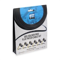 【創業50周年大決算SALE】 SFC-K6J [Solder-Free Flat Patch Cable Kit] (ケーブル1.5m / L型プラグ 6個セット)