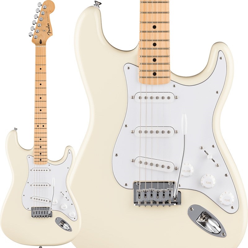 Fender Standard Series 【3月下旬以降入荷予定】 Standard Stratocaster (Olympic White/Maple)