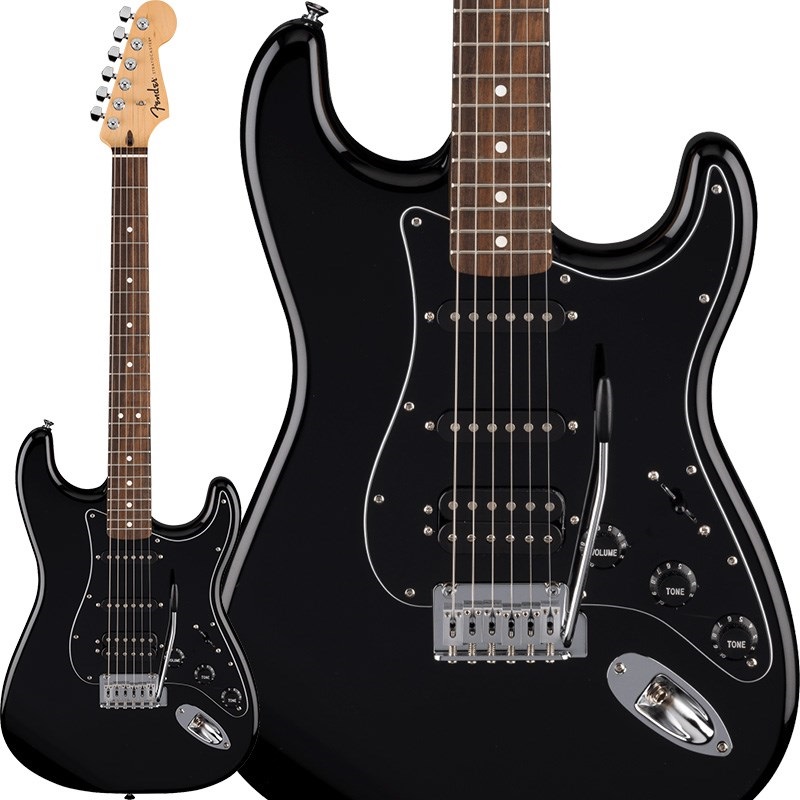 Fender Standard Series 【3月下旬以降入荷予定】 Standard Stratocaster HSS (Black/Laurel)