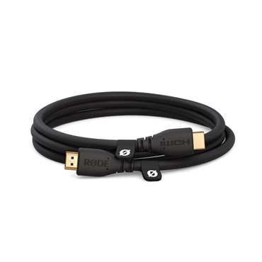 RODE HDMIケーブル 1.5m(ブラック)(ロード)(4K60P対応)(HDMI 2.0規格)