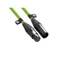 XLR-3(3.0m)(グリーン)(ロード)(XLR ケーブル)