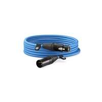 XLR-6(6.0m)(ブルー)(ロード)(XLR ケーブル)